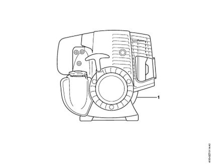 Motoguadañas (FS) FS 100 R Níºmero de máquinaÂ  de la marca Stihl